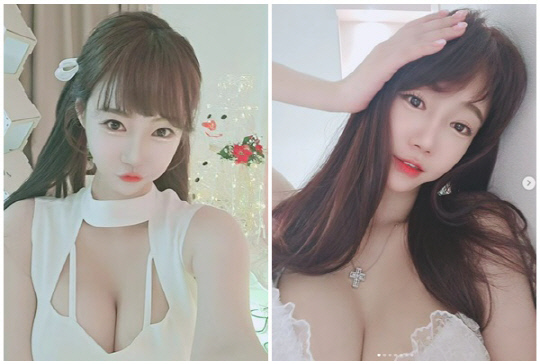 아프리카TV 유명 여성 BJ셀리. <BJ셀리 인스타그램>